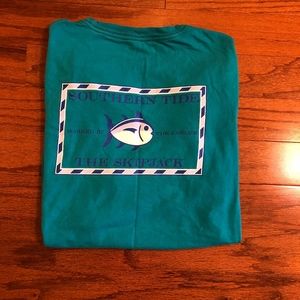Southern Tide Teal Skipjack T-Shirt